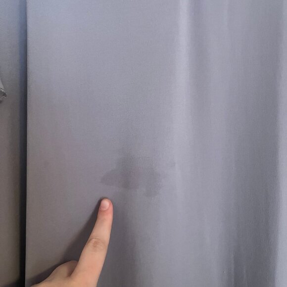 Torrid Size 6 Lavender Grey Blouse with Flutter Sleeves - Picture 7 of 7